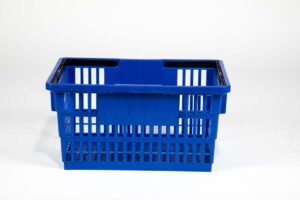 big basket dark blue