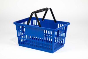 big basket dark blue