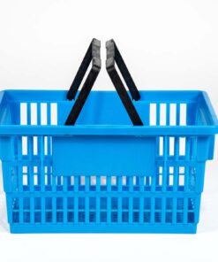 big basket medium blue