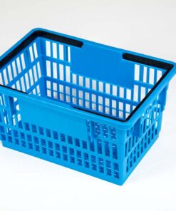 big basket medium blue