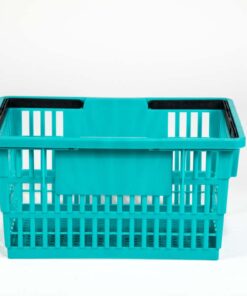 big basket teal