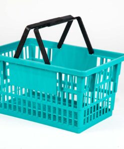 big basket teal