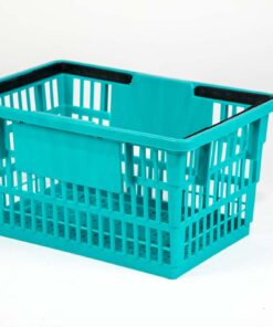 big basket teal