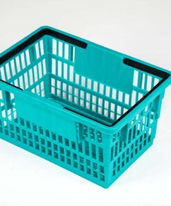 big basket teal