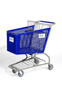 hero plastic shopping cart pc20