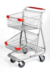 hero urban steel basket cart