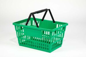 large basket apple green