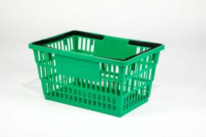 large basket apple green