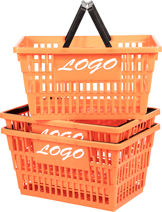 large basket orange