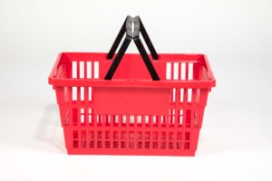 large basket red