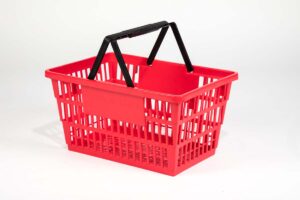 large basket red