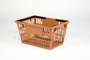 large basket tan