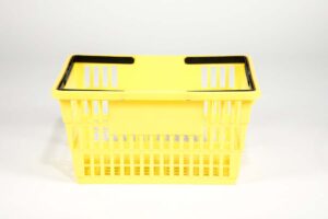 large basket yellow