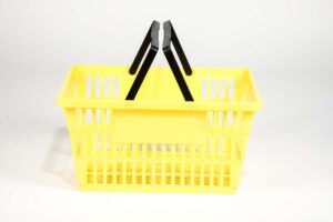 large basket yellow