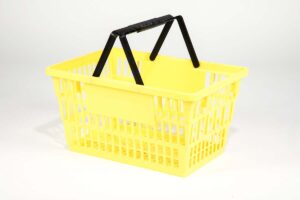 large basket yellow