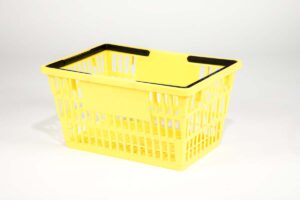 large basket yellow