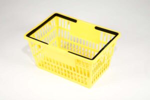 large basket yellow