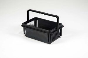 mini basket black