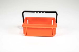 mini basket orange