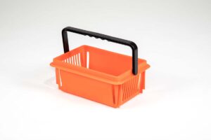 mini basket orange