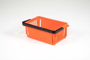 mini basket orange