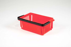 mini basket red