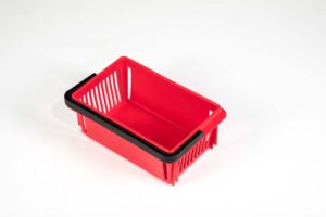 mini basket red