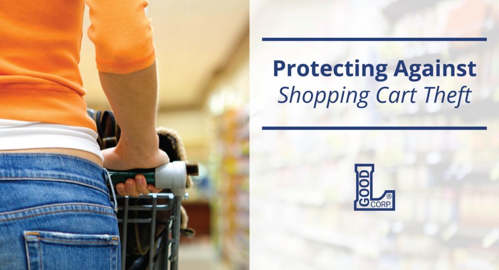 Person walking with shopping cart