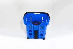 roller basket blue