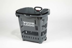 roller basket gray