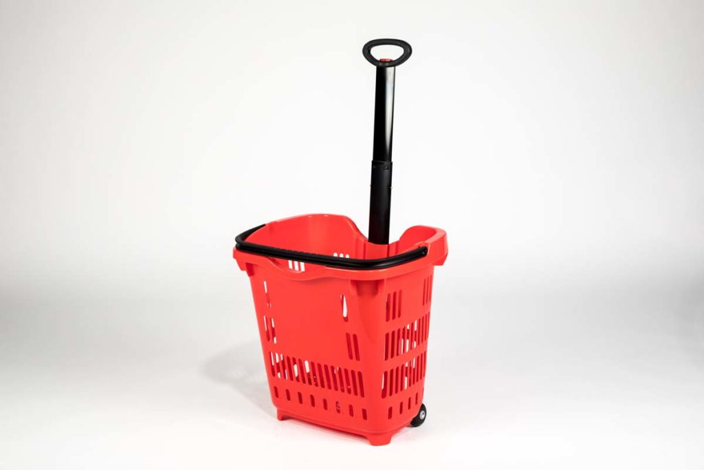 Roller Basket TL- 1, Shopping Basket 55 litre, to pull