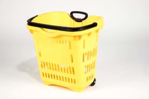 roller basket yellow