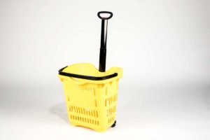 roller basket yellow