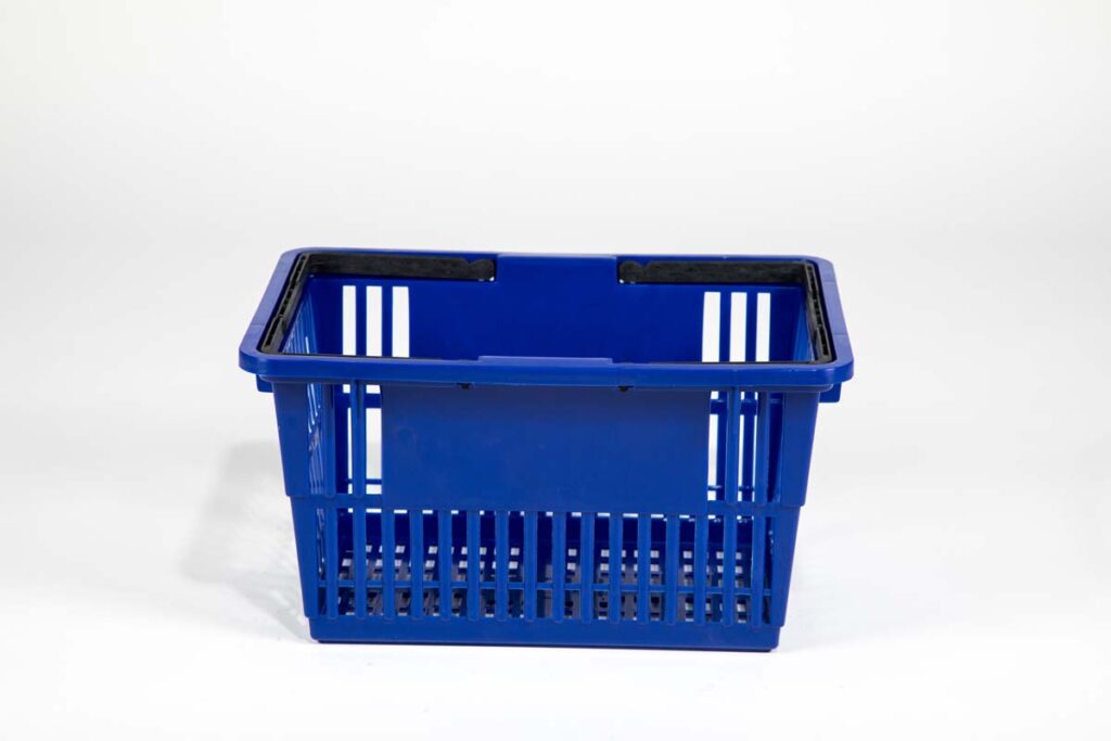 Handy Basket, 30cm, blue, Storage Boxes