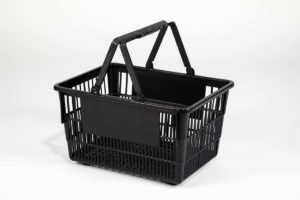 Tall Black Basket