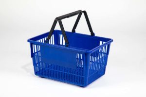 Tall Basket Blue