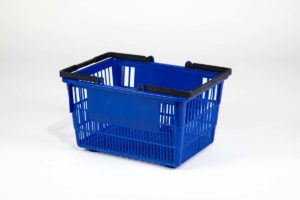 Tall Basket Blue