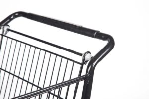 Black Steel Shopping cart