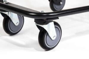 Black Steel Shopping cart