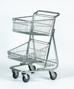 Good L Corp zinc shopping cart with no logo