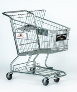 Good L Corp wire shopping cart for a grocery store