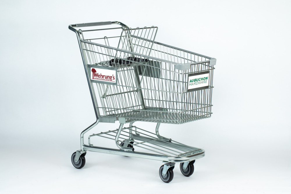 Model 25W Wire Shopping Cart - Good L Corp